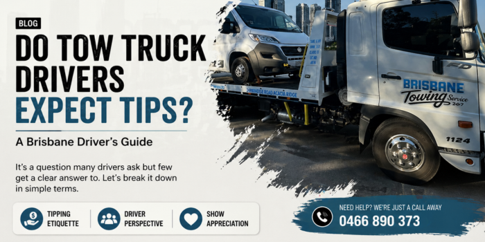 Do Tow Truck Drivers Expect Tips? A Brisbane Driver’s Guide